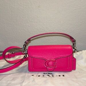 Coach Tabby 12 in Dragonfruit